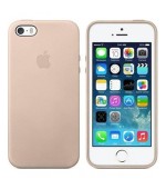 Apple MF042FE/A iPhone SE / 5s Case Leder in Beige/Creme